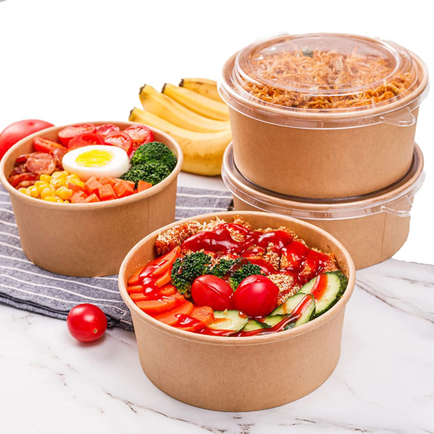 Kraft Paper Bowls